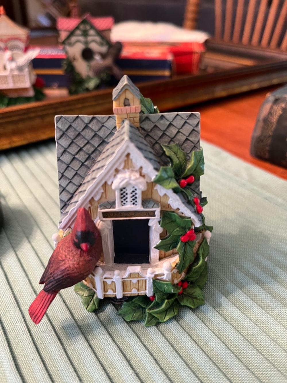 Bird House, Cardinal Cottage, Hamilton Collection,1997